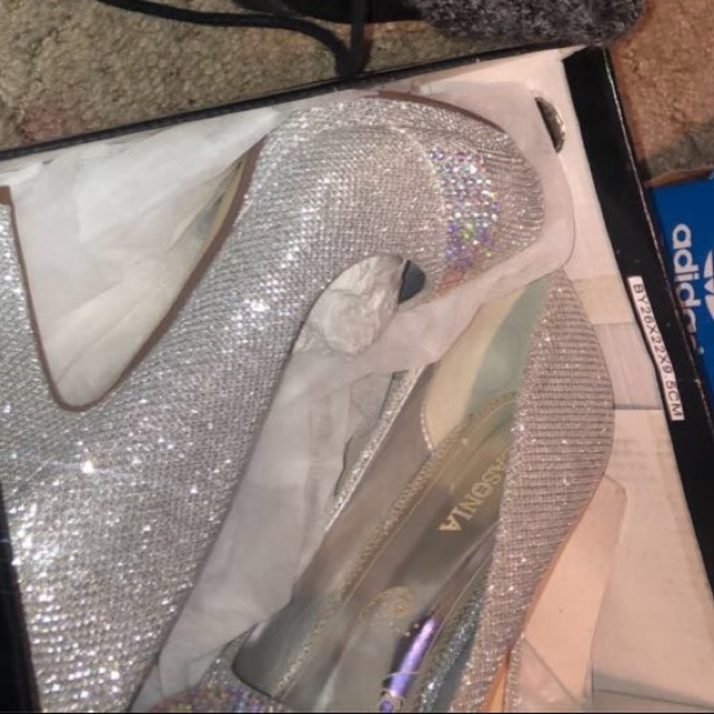 Size 6.5 Sparkly Heels